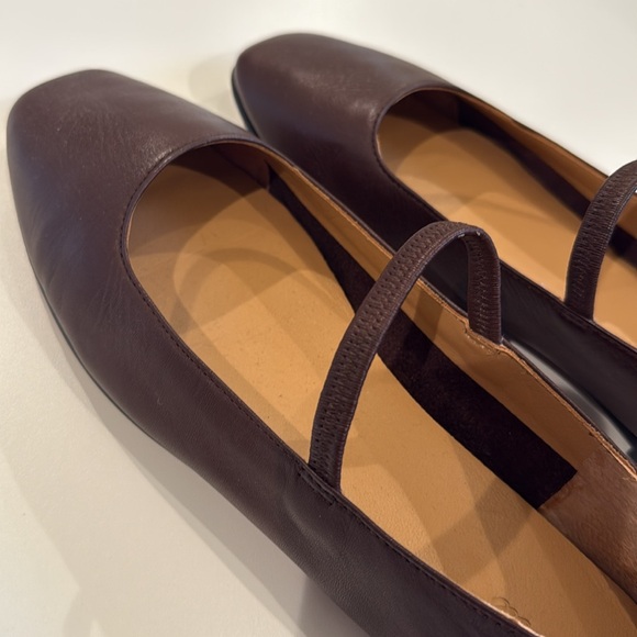 Madewell Greta flats, brown, size 9 - Picture 2 of 3